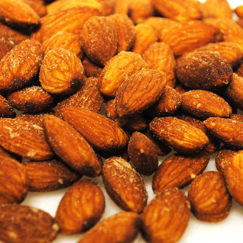 Whole Almonds Roasted and Salted – 10 lb. Case