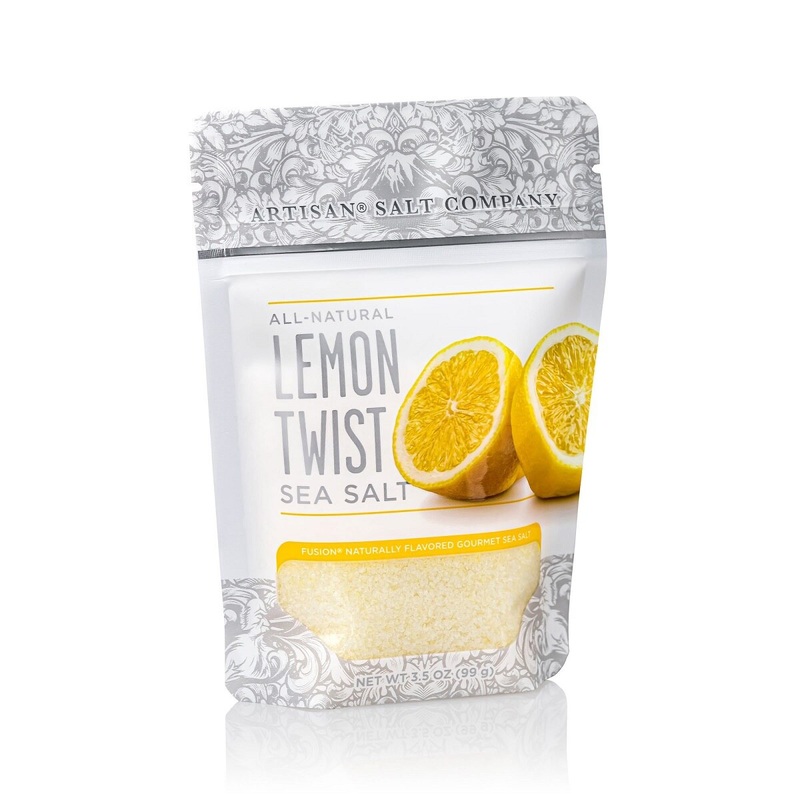 3.5 Oz Fusion Sea Salt- Lemon