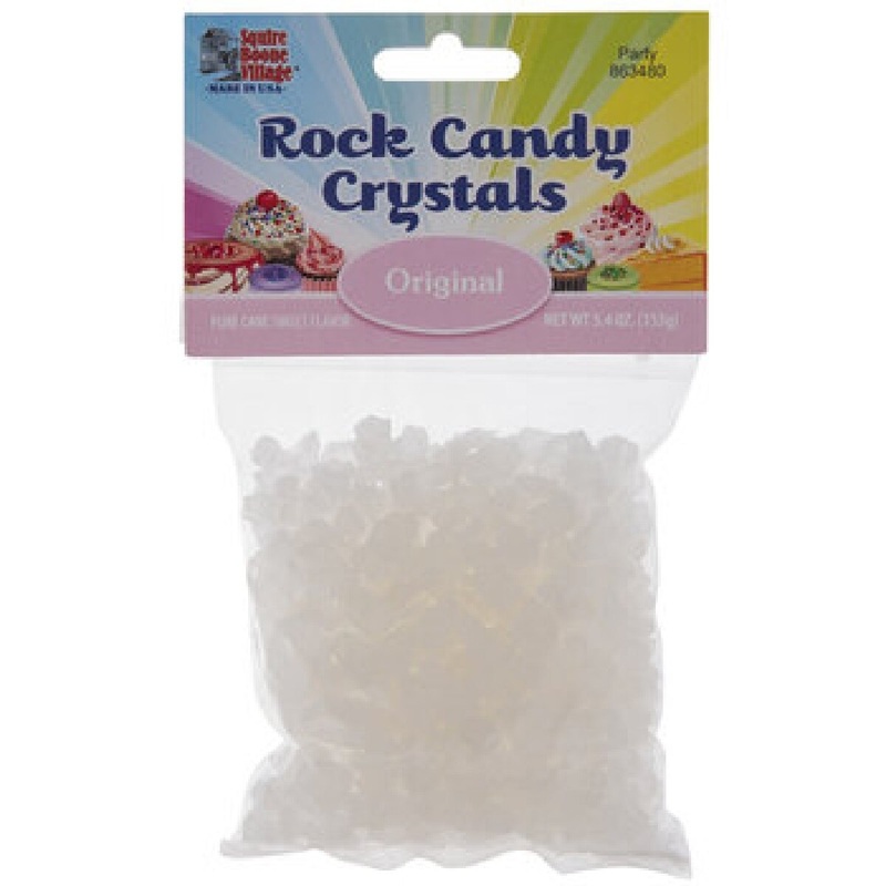 5.4oz bag Rock Candy Crystals Clear/Original