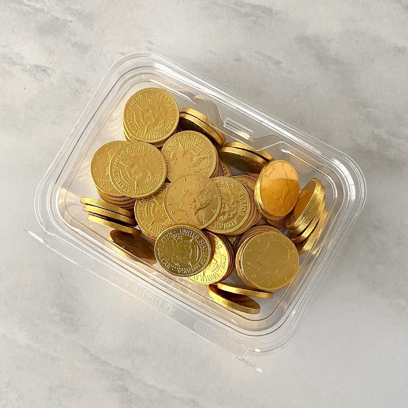 Chocolate Gold Coins – 14 oz. (aprx 70)