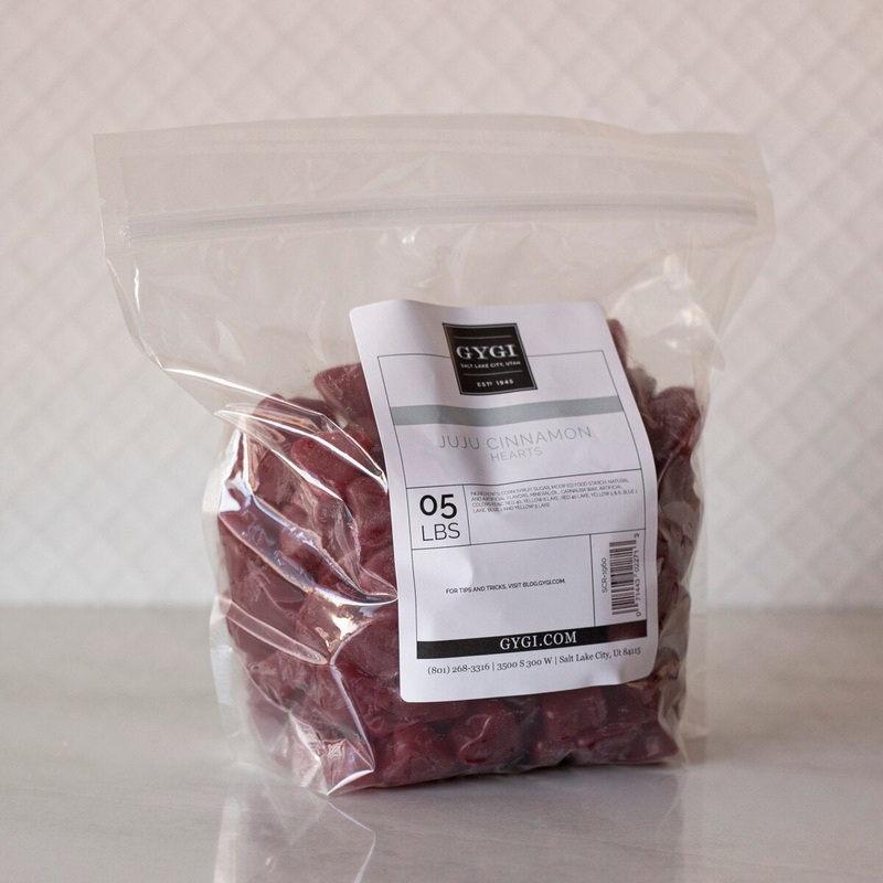 Cinnamon JuJu Hearts – 5 Lb. Bag