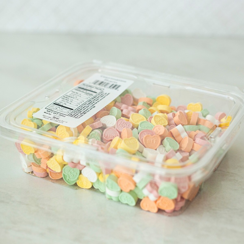 Conversation Hearts – 32 Oz Container