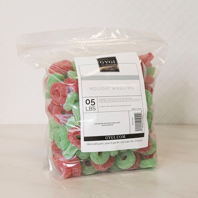 Holiday Jelly Wreaths – 5 Lb. Bag