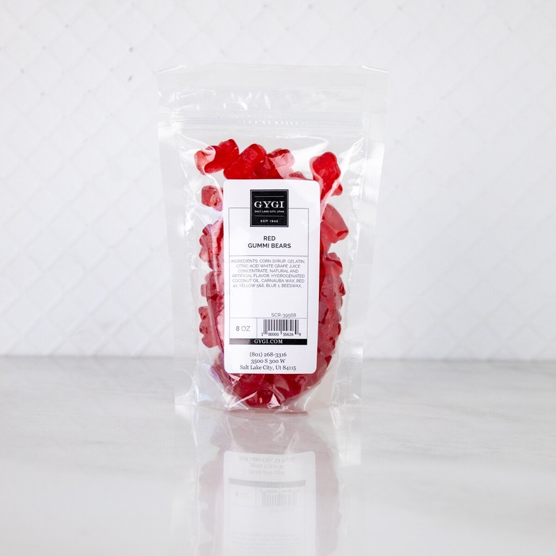 Red Gummi Bears – 8 Oz Bag