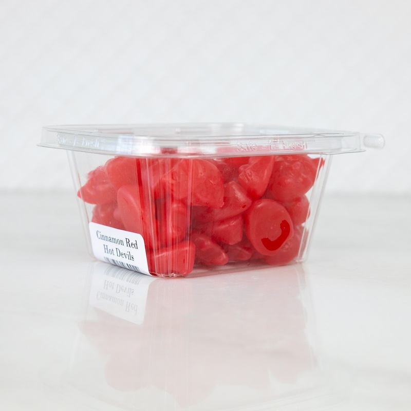 Red Hot Cinnamon Devils – 12 Oz. Container