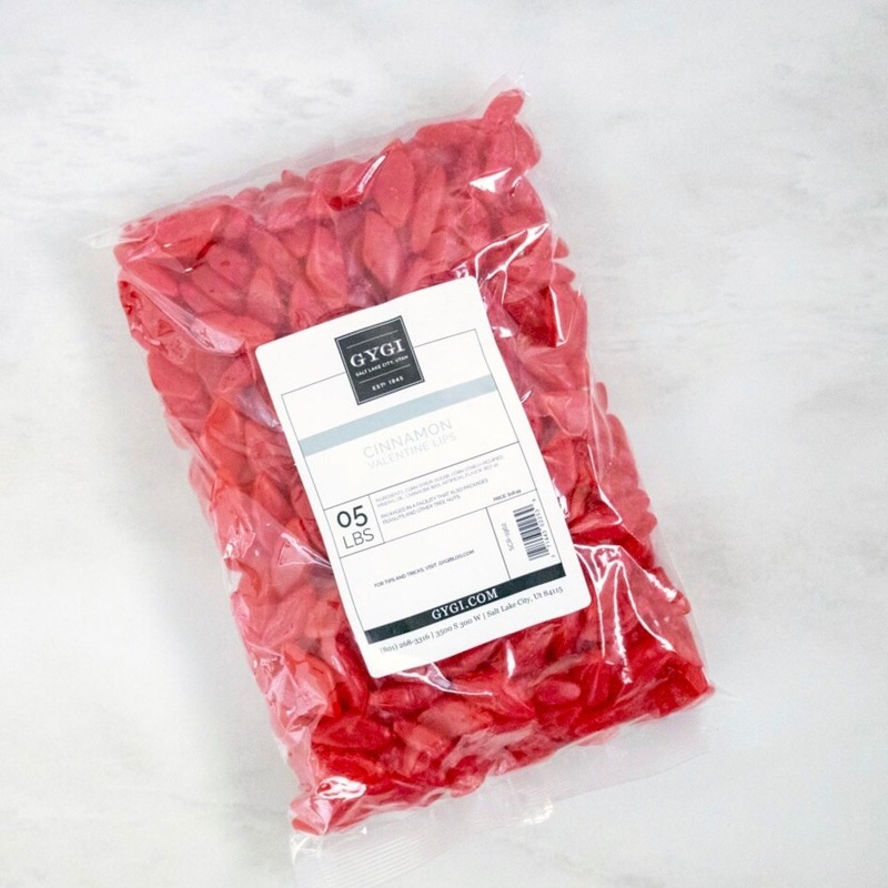 Valentine Cinnamon Lips – 5 Lb Bag