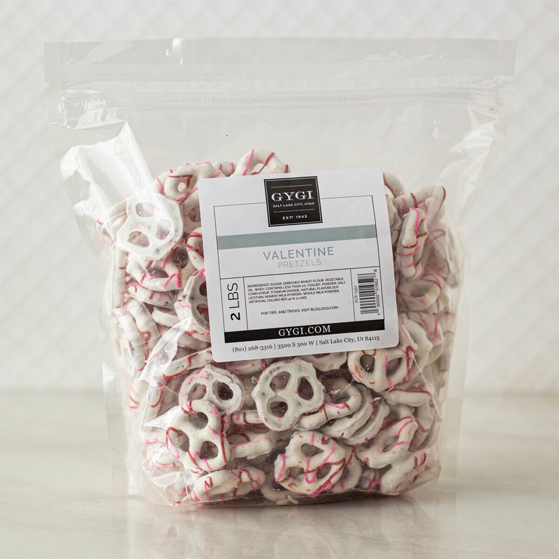 Valentine Yogurt Pretzels – 2 Lb. Bag