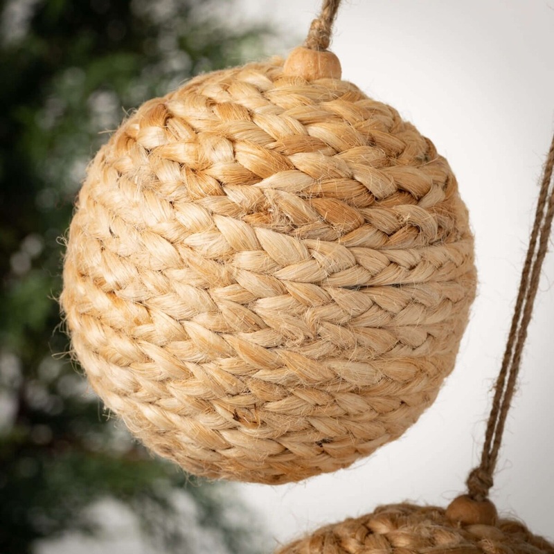5 Ornament Rattan Woven Ball