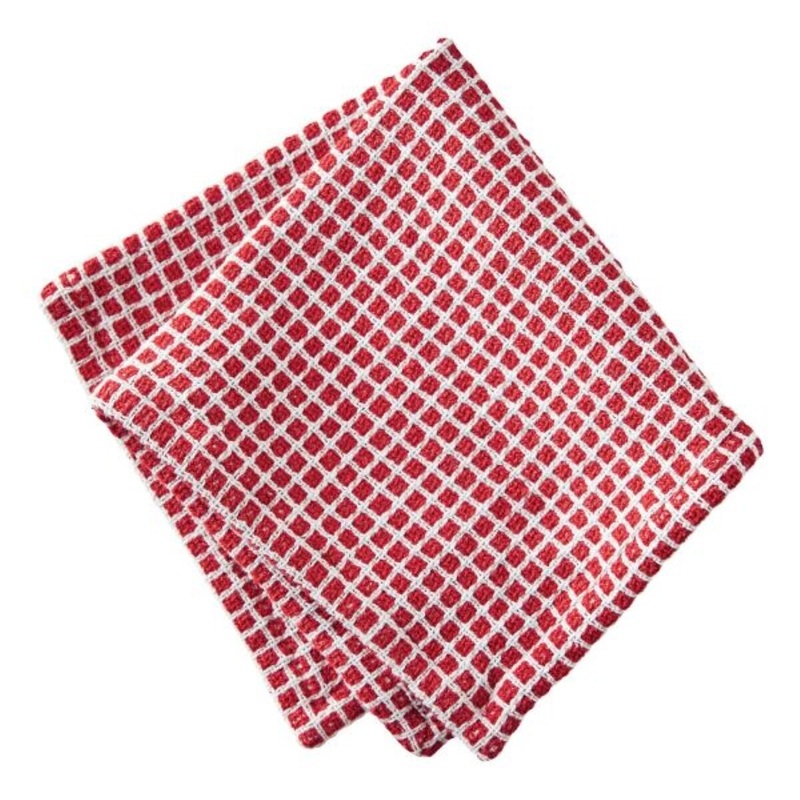 Red Textured Dish Cloth