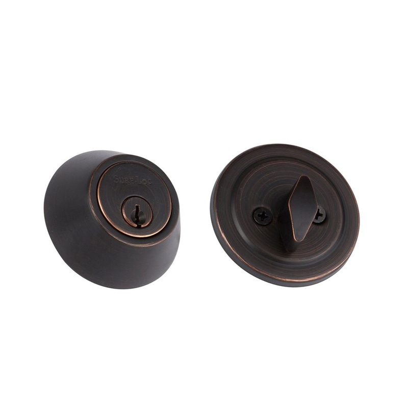 Single Cylinder Deadbolt-Antinque Bronze
