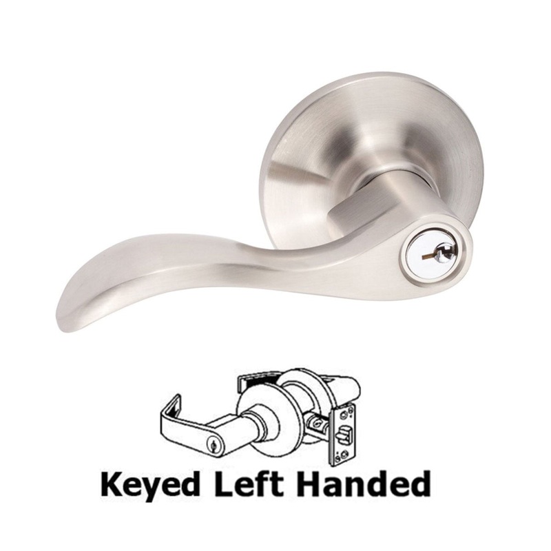Snowbird Keyed Entry Lever-Antique Nickel