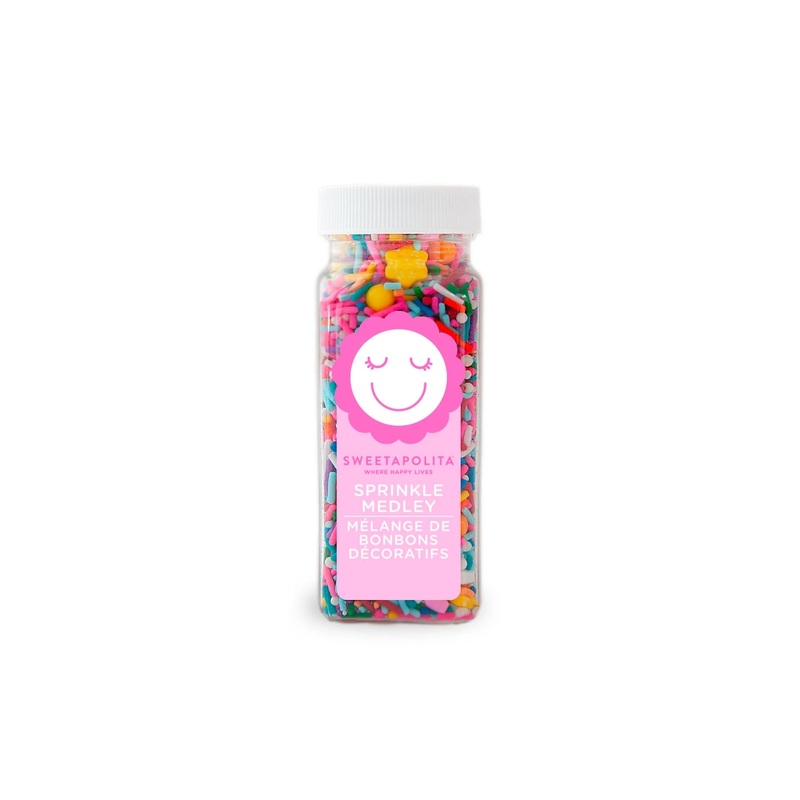 Sweetapolita Double Rainbow Sprinkles 4oz