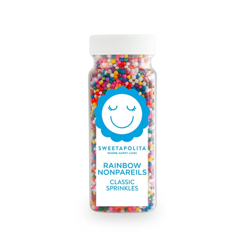 Sweetapolita Rainbow Nonpareils 4oz