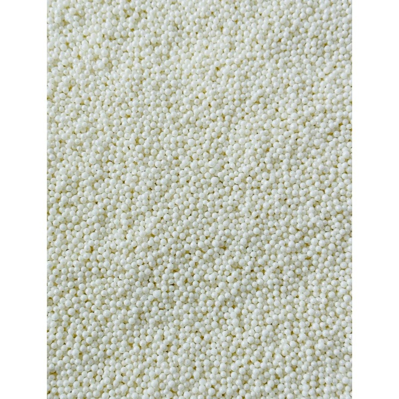 Sweetapolita White Medium Nonpareils 4oz