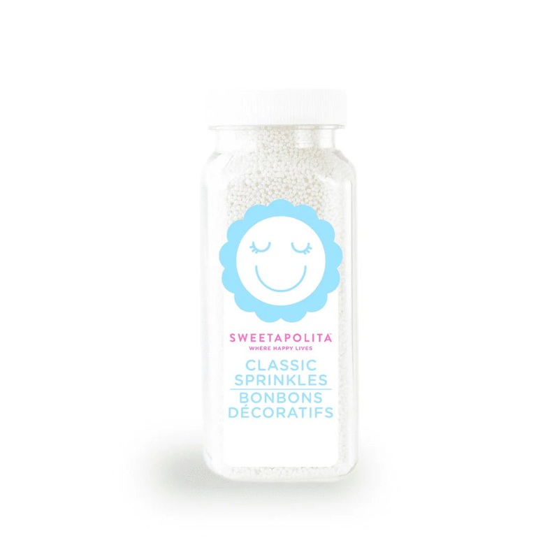 Sweetapolita White Mini Nonpareils