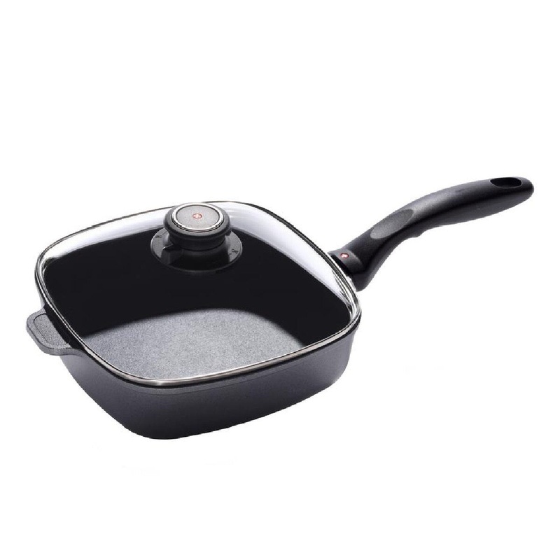 Swiss Diamond Square Saute Pan Non-Stick w/ Cover – 6620