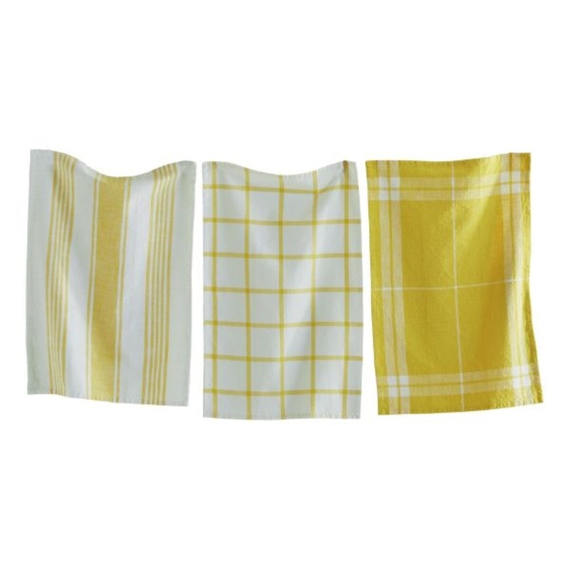 Yellow Dish Towel – Set of 3