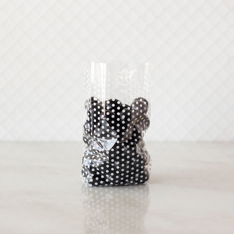 Cellophane Bag C1 White Dot Small 10/100(dis)