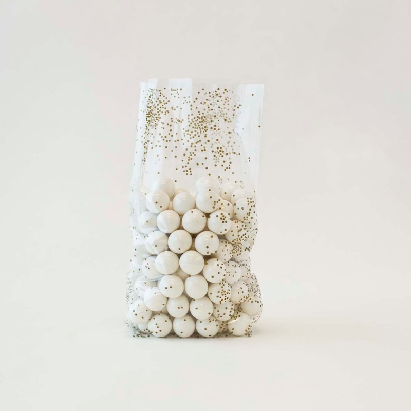 Cellophane Bag Sprinkles Gold C4 (dis)