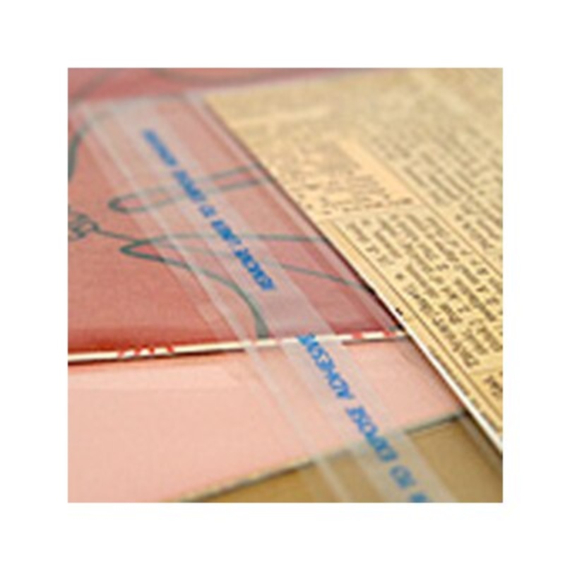 Clear Lip-N-Tape Bags – 5 x 8