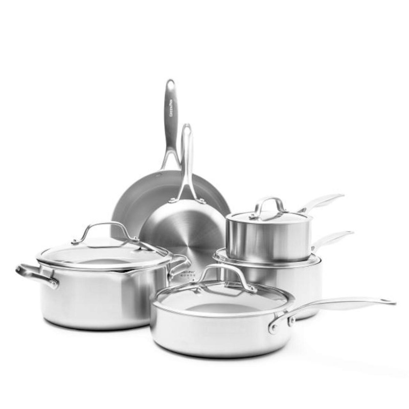 GreenPan Ceramic Non-Stick 10-Piece Cookware Set