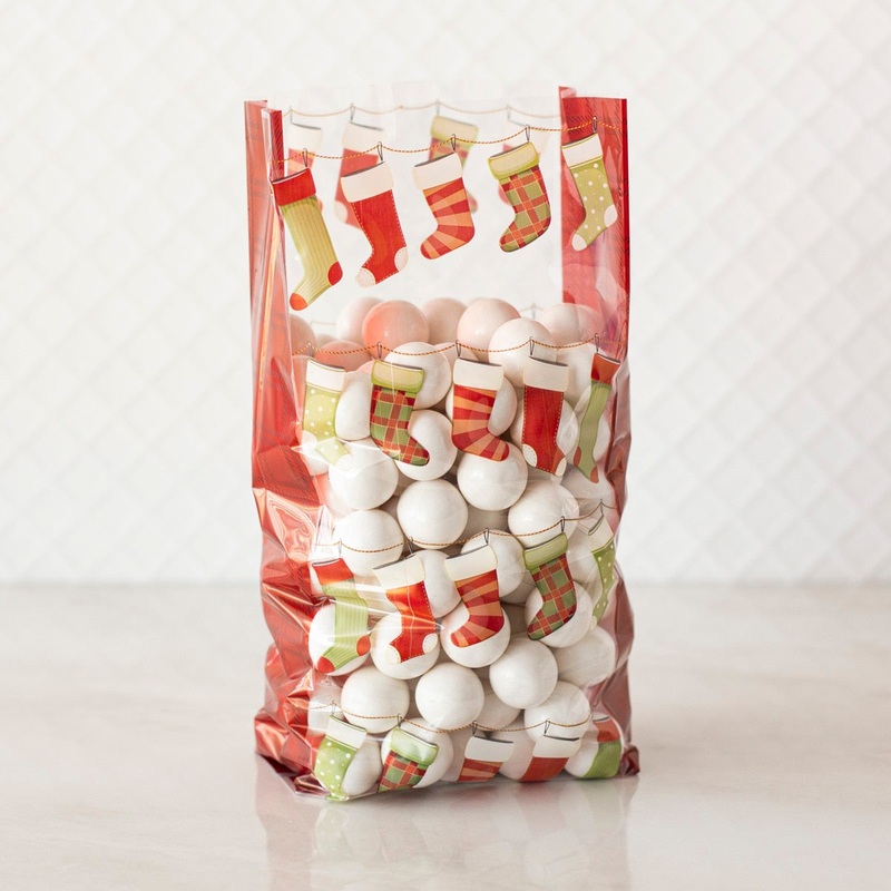 Hanging Stockings Cellophane Bags – C4