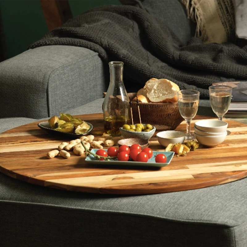 Large Specialty Circular Serving Board