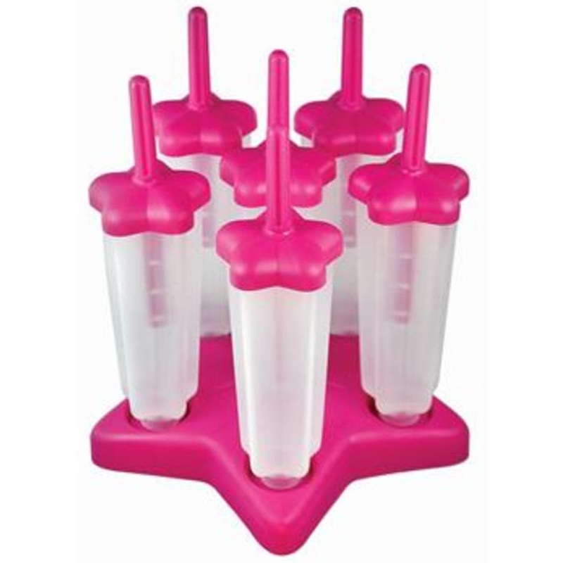 Star Popsicle Mold – Pink