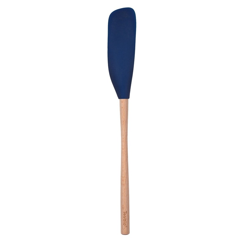 Wood Handled Jar Scraper- Deep Indigo