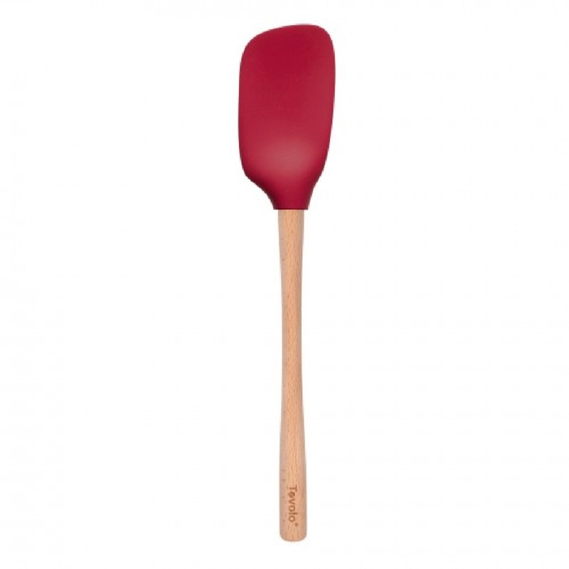 Wood Handled Spoonula- Cayenne