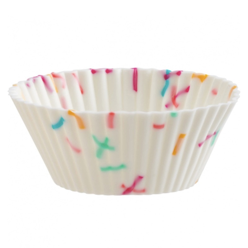 Confetti Silicone Mini Baking Cups – Set of 24