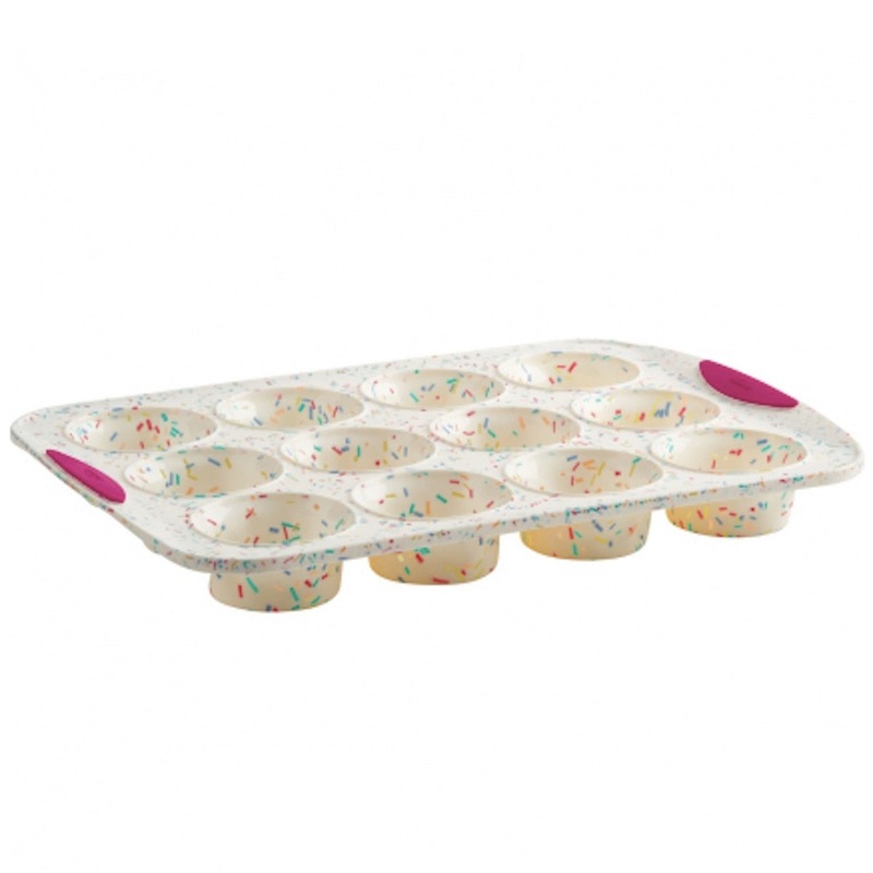 Confetti Silicone Standard Muffin Pan