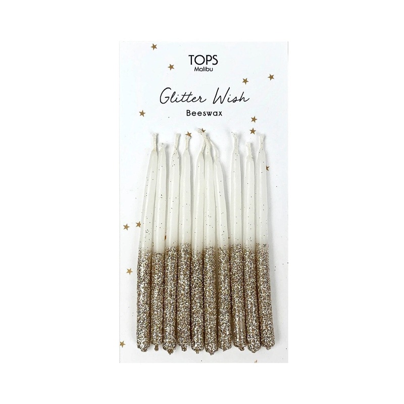 Glitter Wish Candles Gold