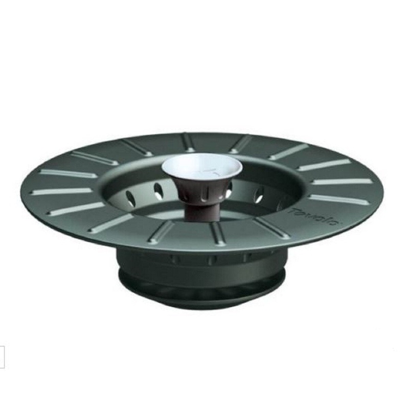 Midnight Black Collapsible Stopper/ Strainer