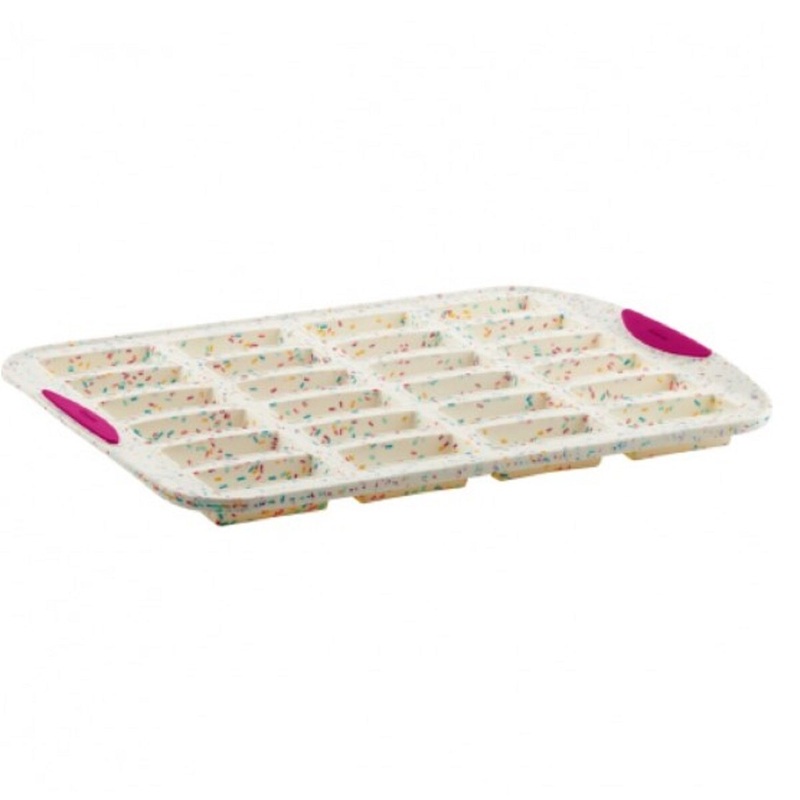 Silicone Confetti Bar Cake Pan