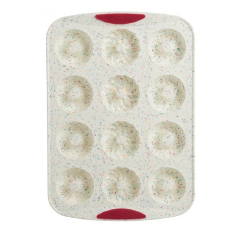 Silicone Confetti Donut Pan