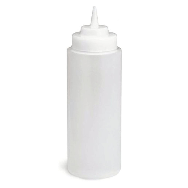 Tablecraft 32 Ounce Clear Squeeze Bottle
