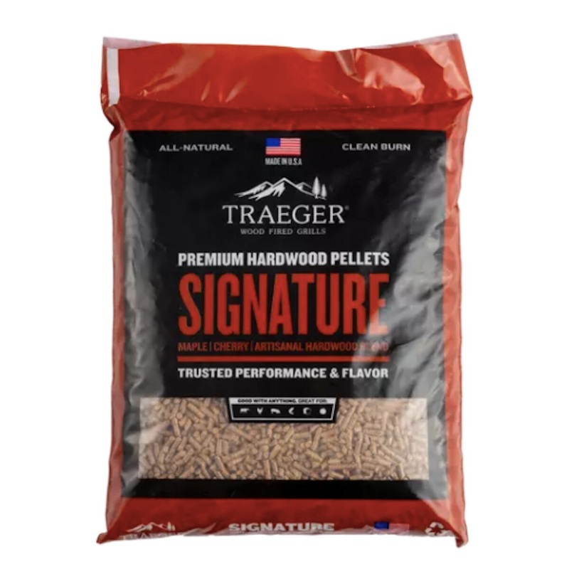 Traeger Signature Blend Wood Pellets – 20 Lb