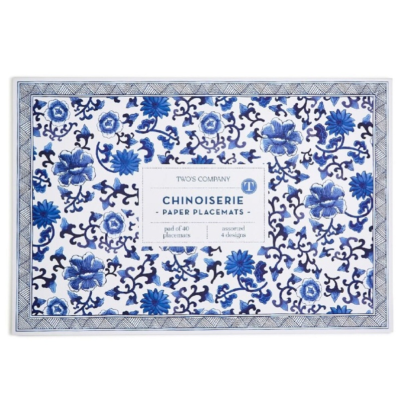 Chinoiserie Placemat Book