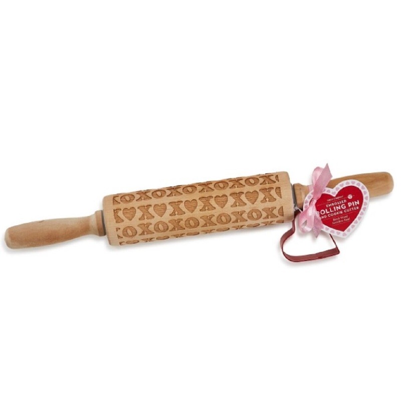 Rolling Pin w/Heart Cookie Cutter