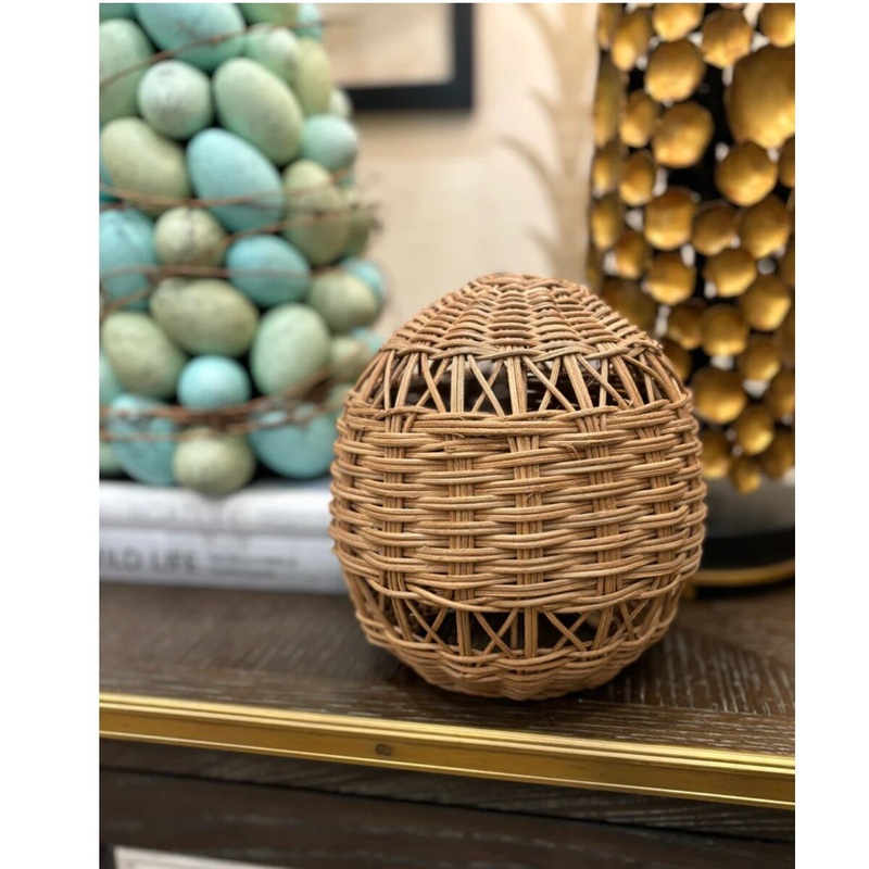 Wicker Easter Egg- Large