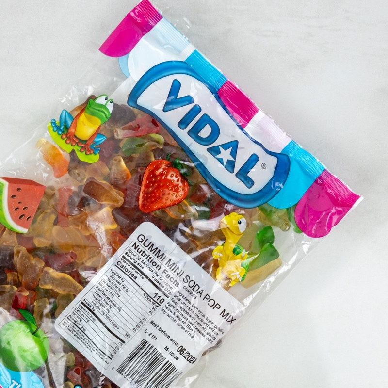 Mini Soda Pop Gummi – 2.2 Lb Bag