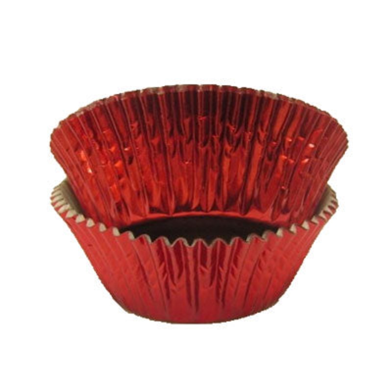 Red Foil Baking Cups 50 ct. – Standard Size