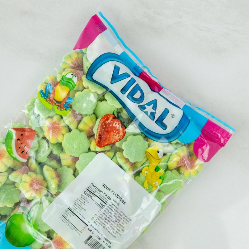 Sour Flowers Gummy Candy – 2.2 Lb Bag