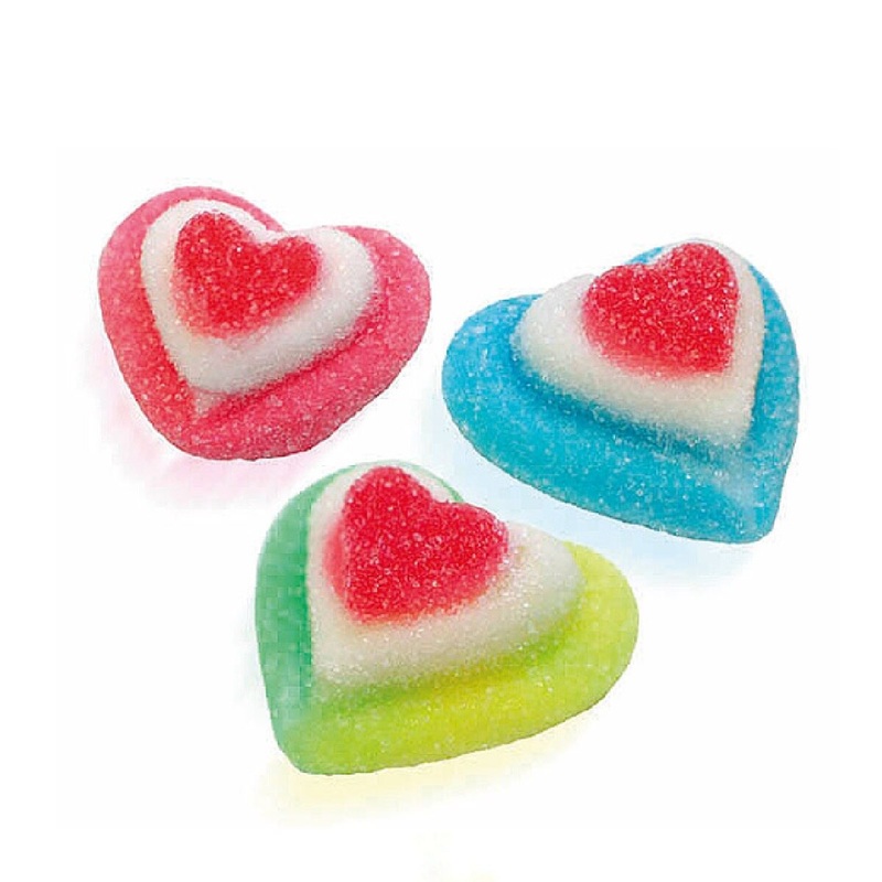 Triple Heart Gummi Candy – 4.4 Lb Bag