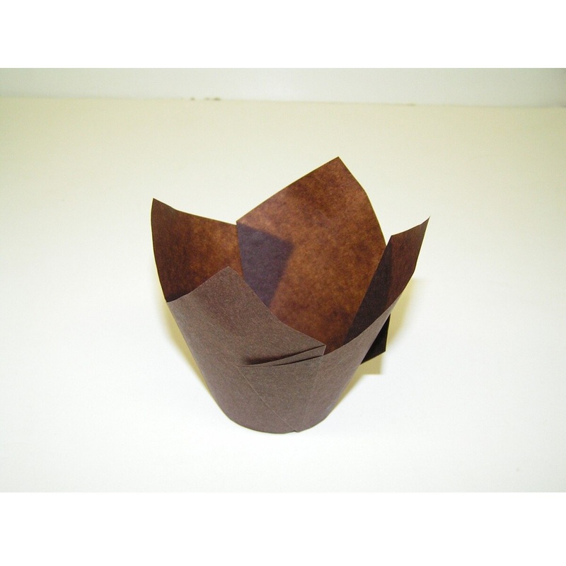 Tulip Brown Baking Cups
