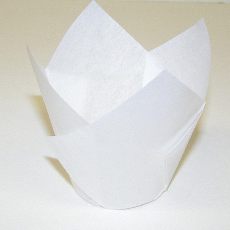 Tulip White Baking Cups