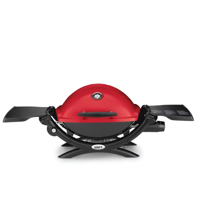 Weber Q1200 Red Portable Gas Grill