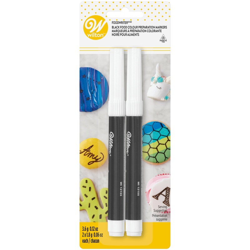2-pc Food Writer Markers – Black