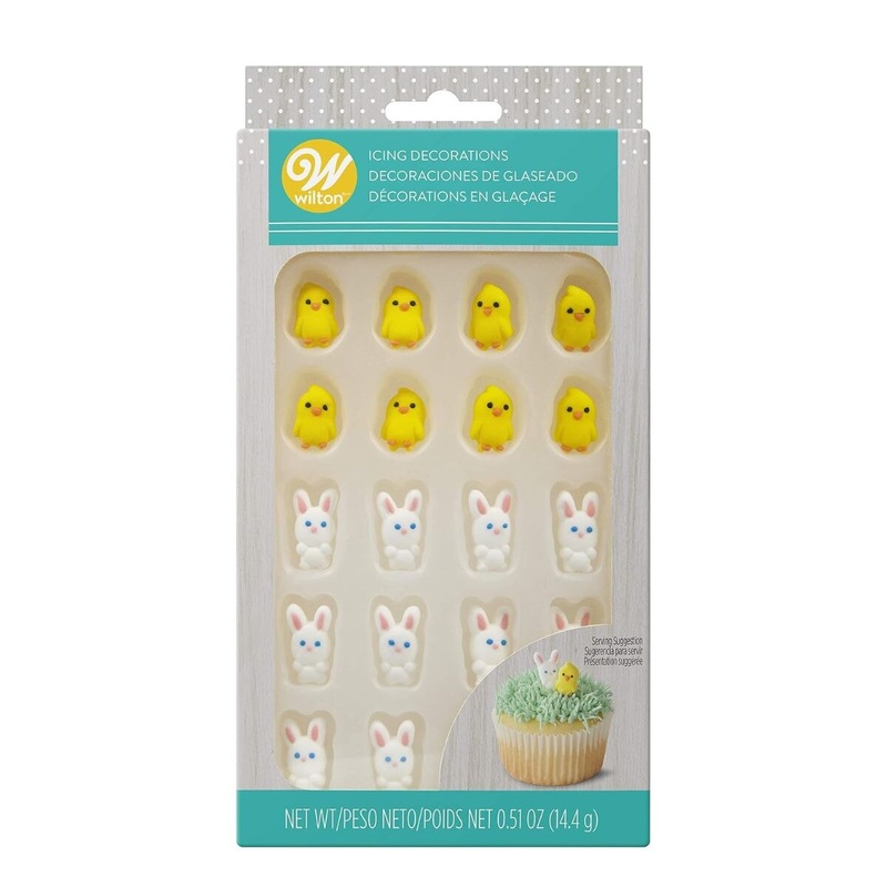 24ct Mini Chicks And Bunnies Decorations